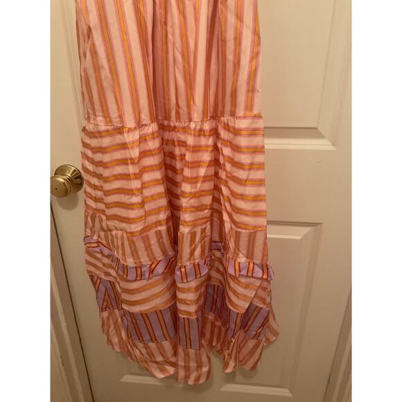 ANTHROPOLOGIE DOLAN CAROLINE TIERED MAXI SMOCKED STRIPPED DRESS SZ SM $298 MSRP - Picture 10 of 15